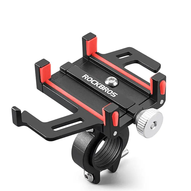 ROCKBROS Heavy - Duty Aluminum Bike Phone Holder - The Wright Bikes